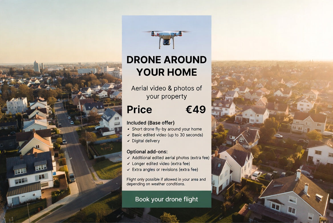 Base Package : DRONE AROUND YOUR HOME
