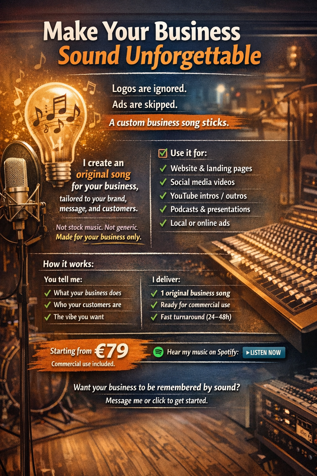 🎵 Make Your Business Sound Unforgettable